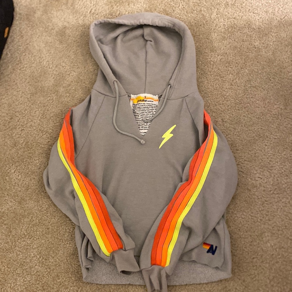 Aviator Nation cropped hoodie